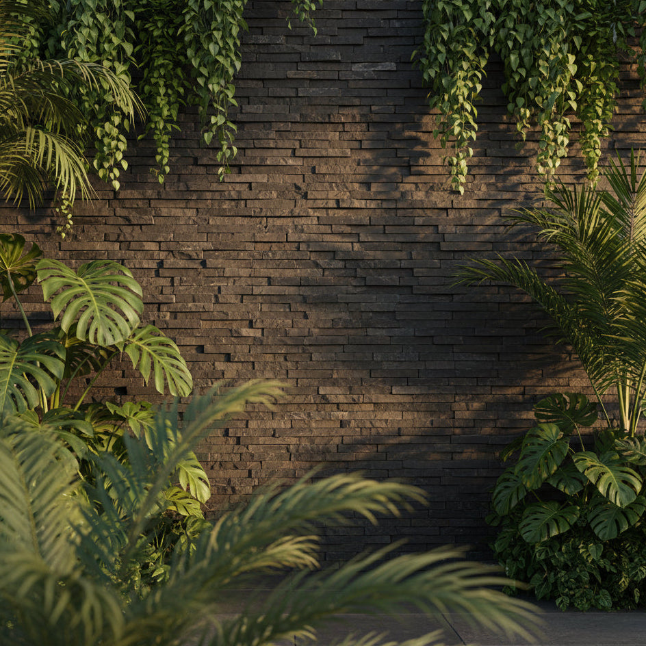 Stone Cladding Nero - Interlocking