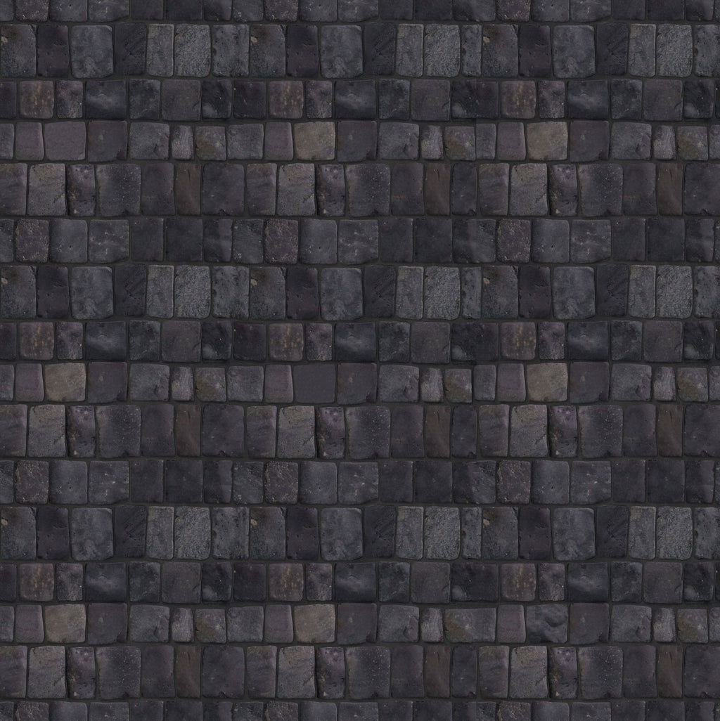 Canine Black Alor Pebble Tile Interlocking
