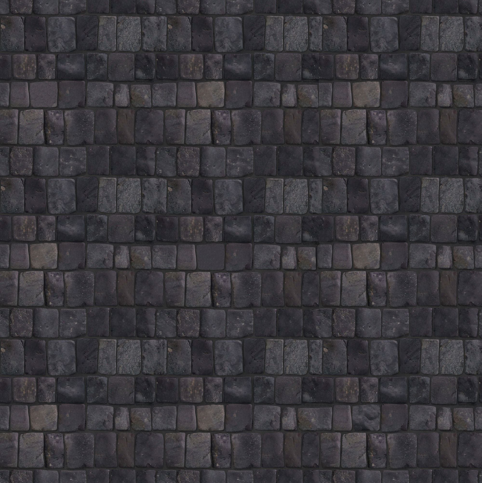 Canine Black Alor Pebble Tile Interlocking