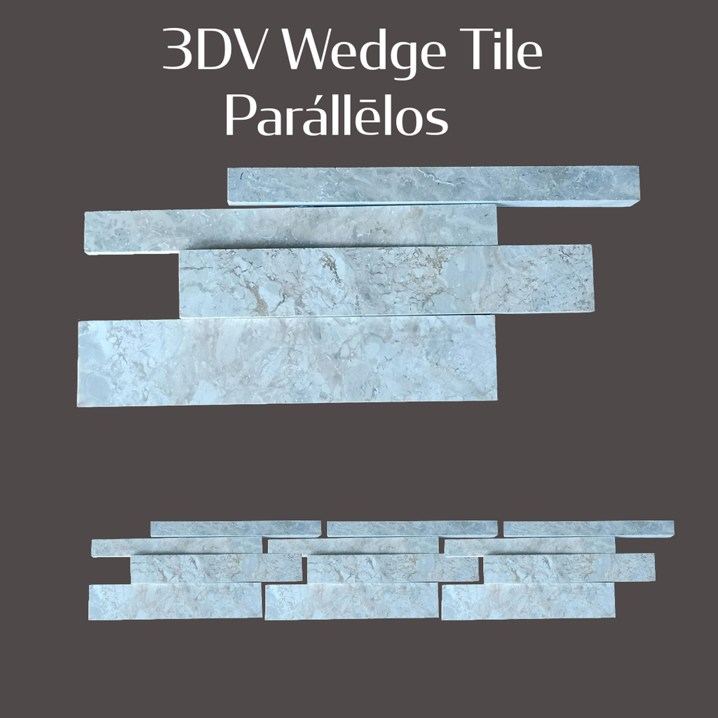 3DV Parállēlos Wedge Tile