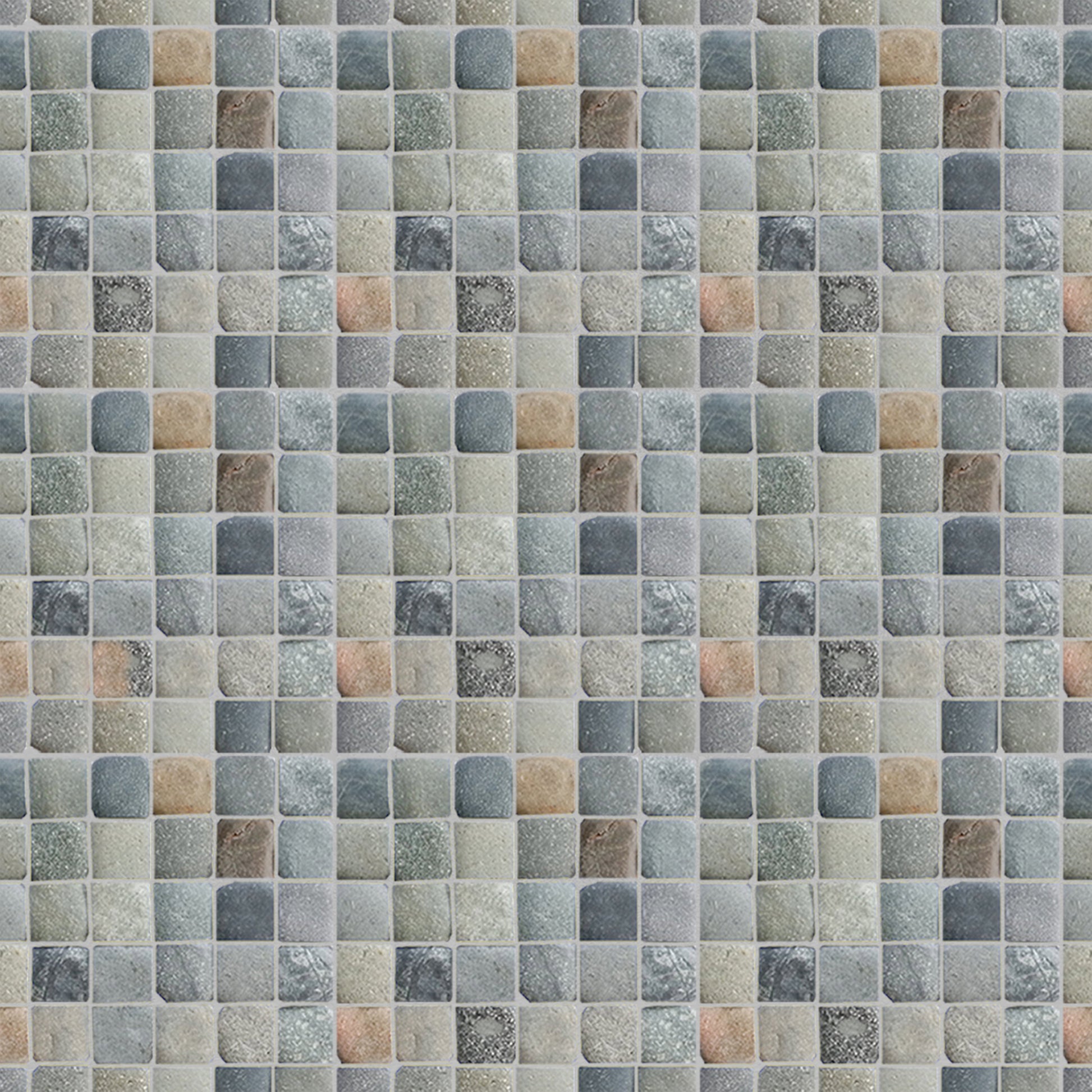 Molar Mixed Pebble 5 - Mosaic Tile