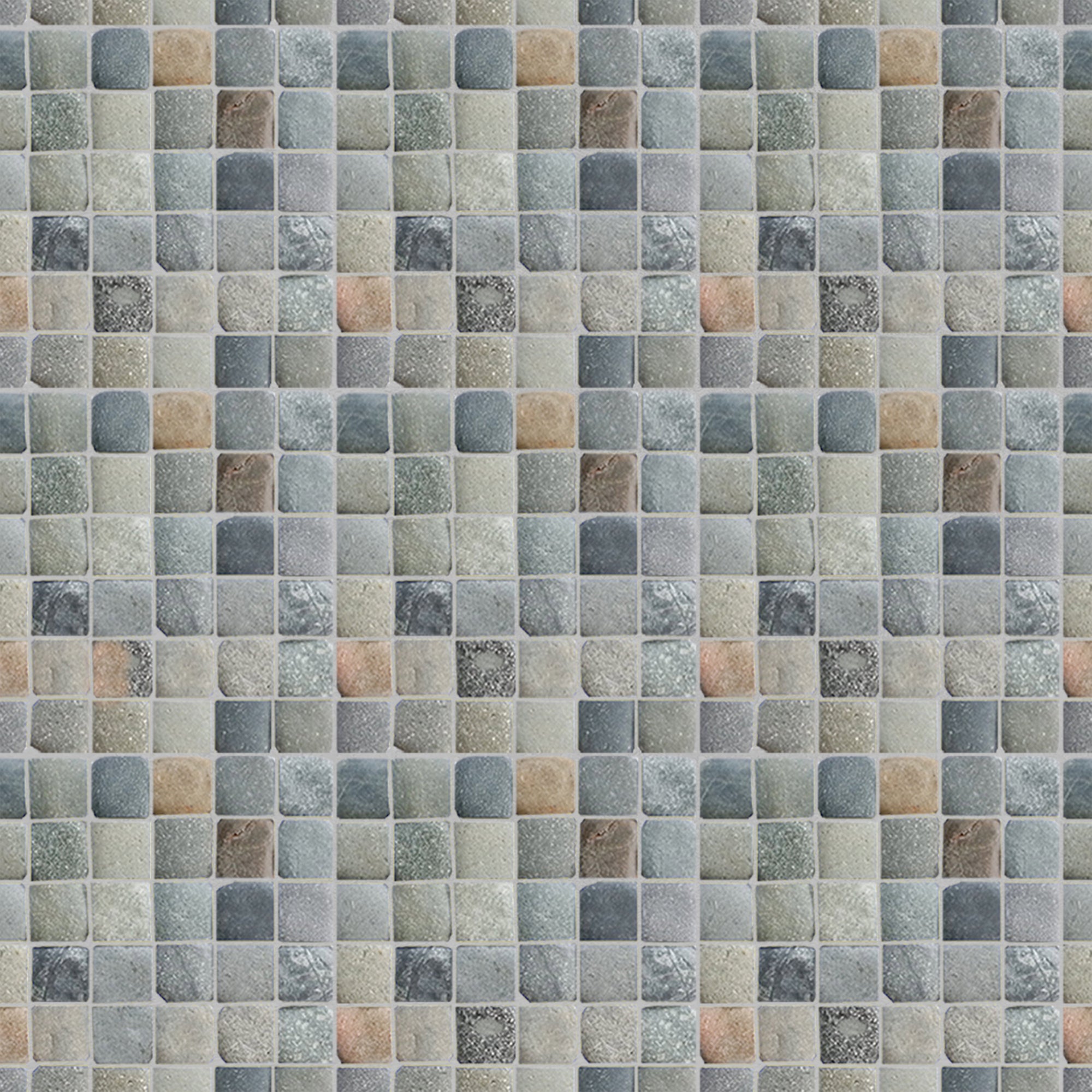 Molar Mixed Pebble 5 - Mosaic Tile