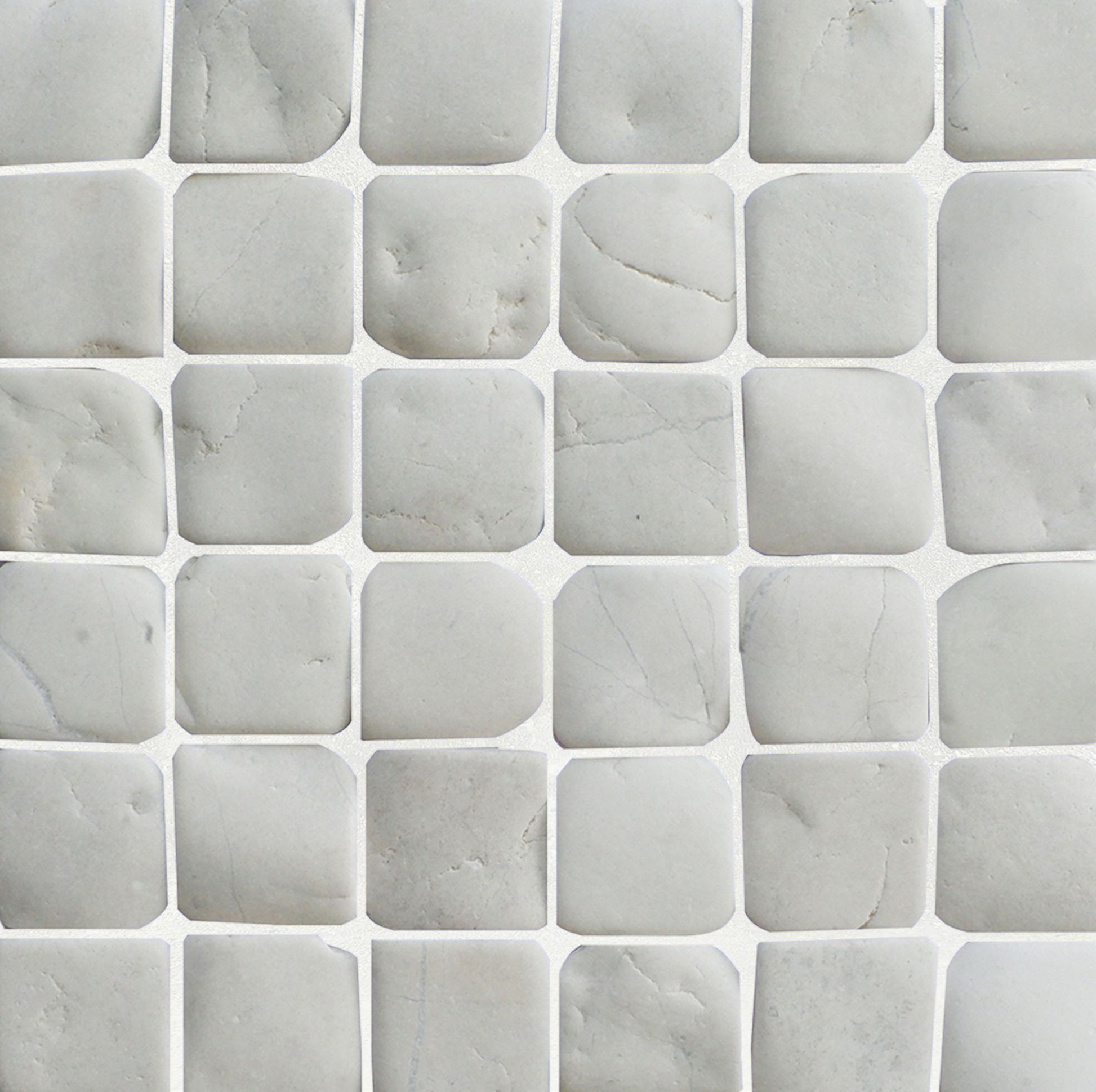 Molar White Pebble 5 - Mosaic Tile