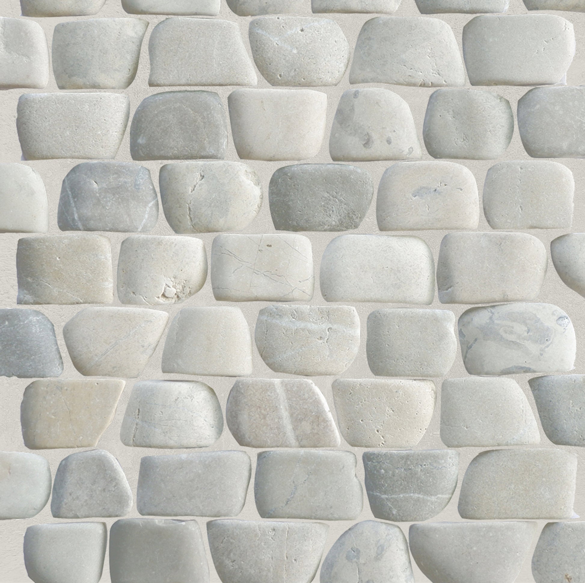 Strip Grey Pebble -  Mosaic Tile Interlocking
