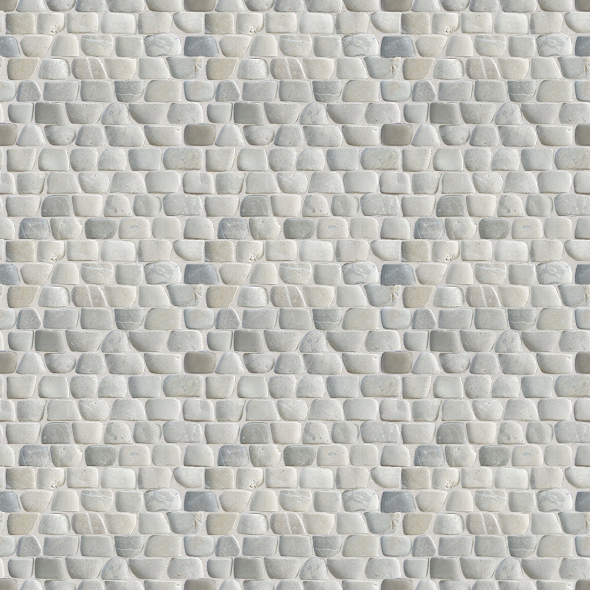 Strip Grey Pebble -  Mosaic Tile Interlocking