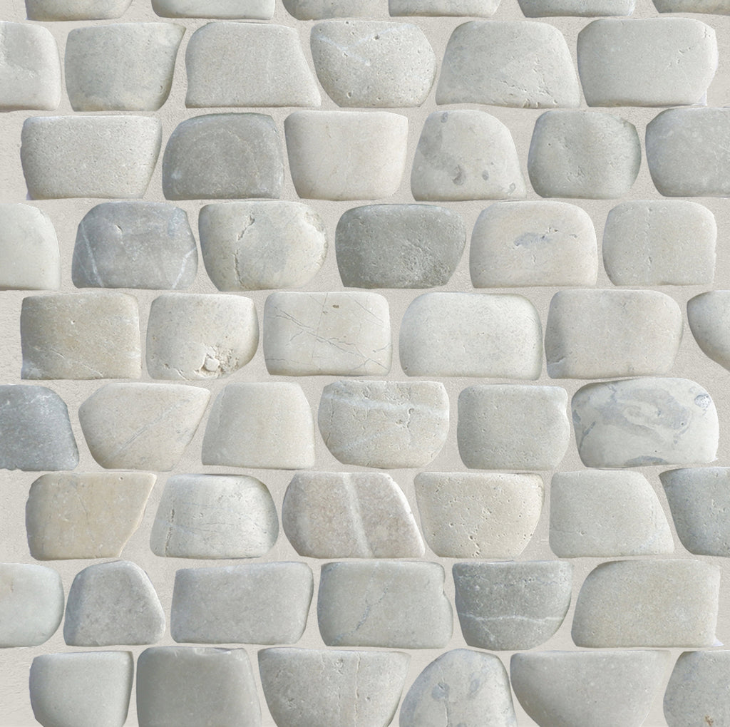 Strip Grey Pebble -  Mosaic Tile Interlocking